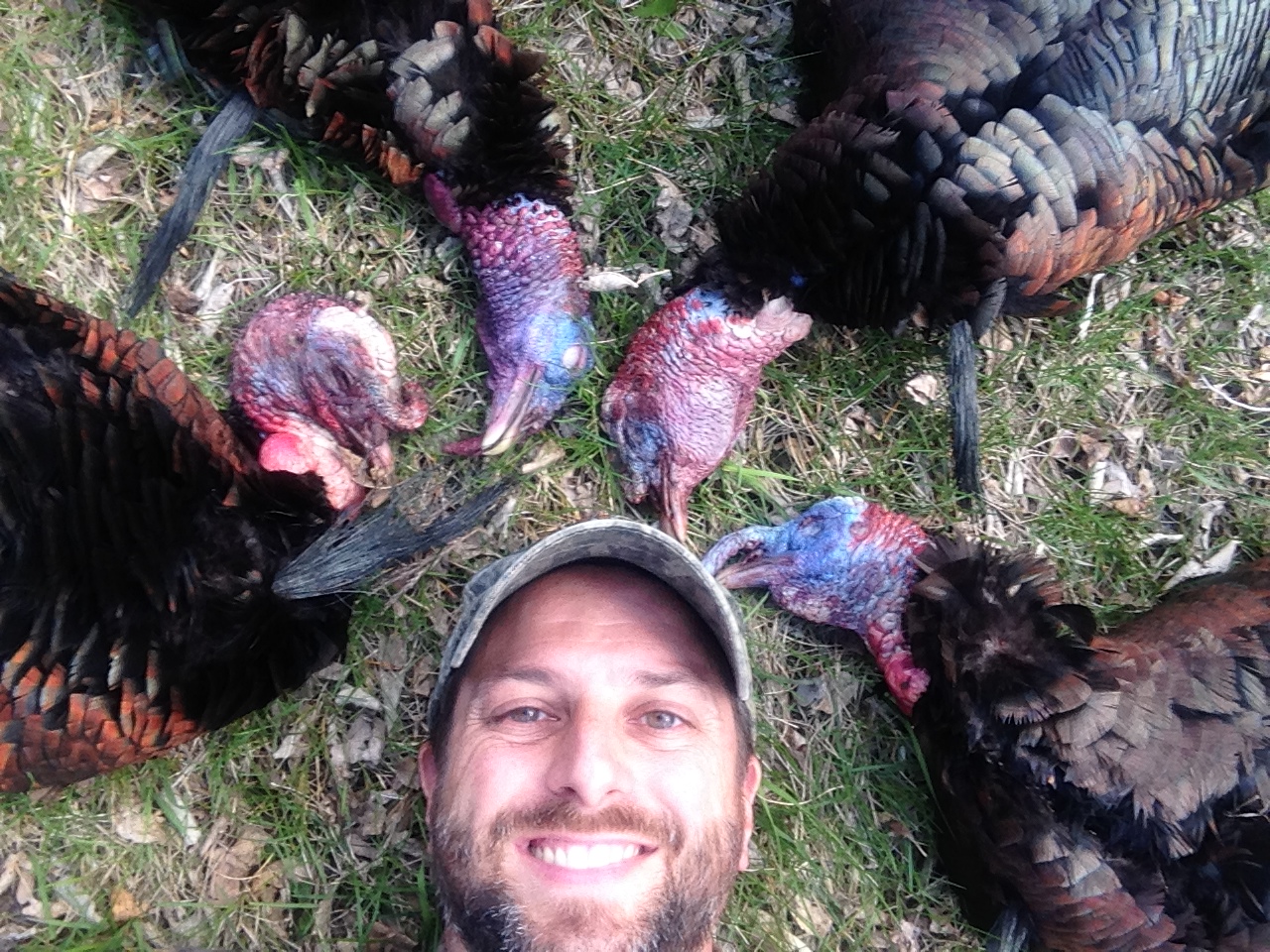 Turkey Season 2014 - Merriam's Wild Turkey Selfie